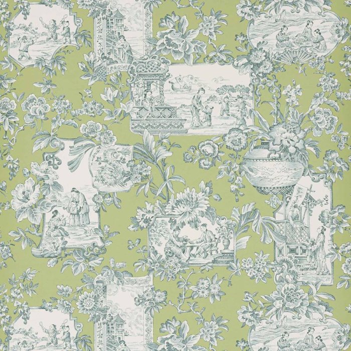 Sansha Tapete von Manuel Canovas in Prairie