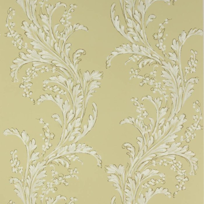 Volanges Tapete von Manuel Canovas in Ocre
