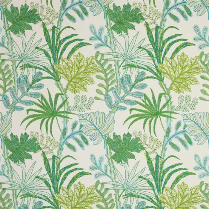 Tara Turquoise – Stoff von Manuel Canovas