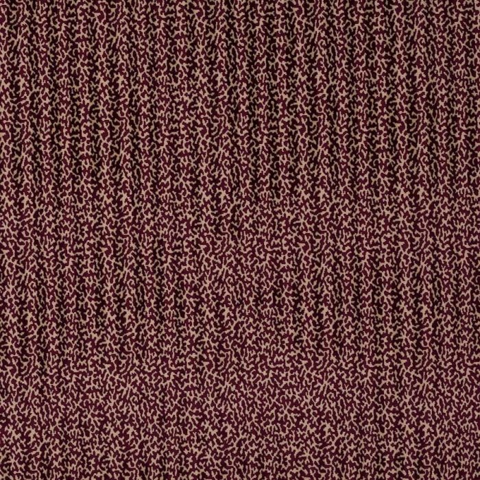 Velours Moorea Prune – Stoff von Manuel Canovas