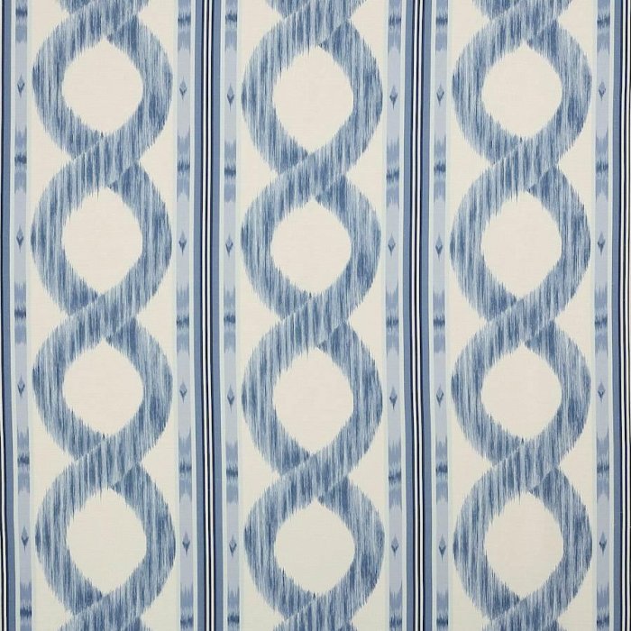 Manuel Canovas Zarina Leinenstoff in Saphir