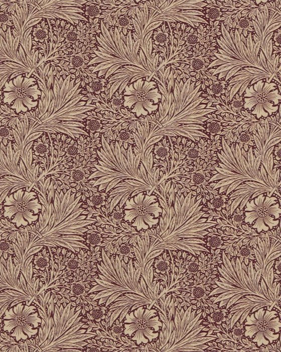 Marigold Brick/Manilla – Stoff von Morris & Co.