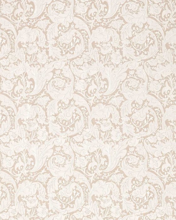 Pure Bachelors Button Embroidery Flax – Stoff von Morris & Co.