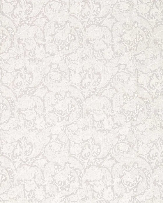 Pure Bachelors Button Embroidery Pebble – Stoff von Morris & Co.
