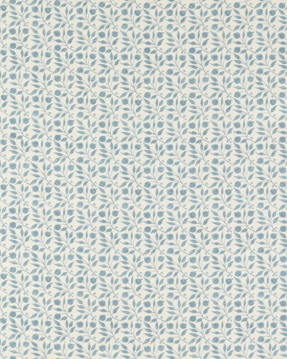 Rosehip Mineral Blue – Stoff von Morris & Co.