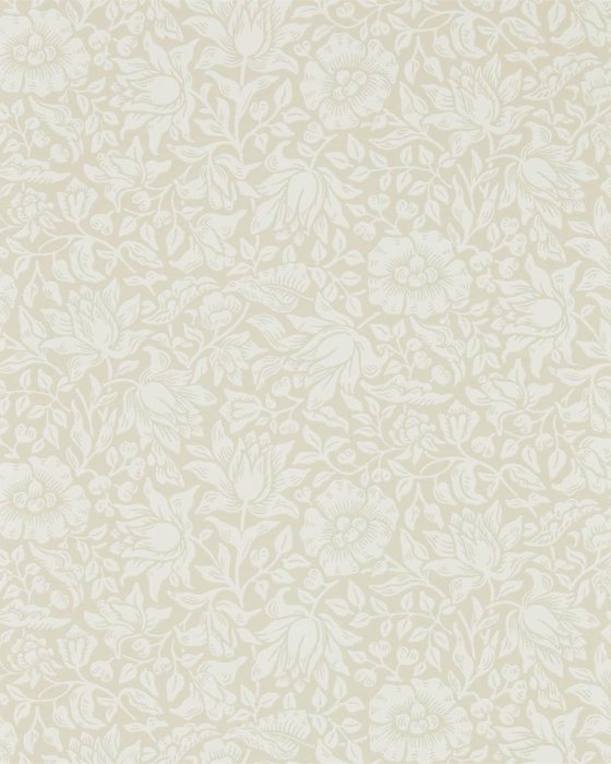 Mallow Cream Ivory – Tapete von Morris & Co.