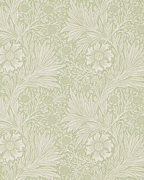Marigold Artichoke – Tapete von Morris & Co.