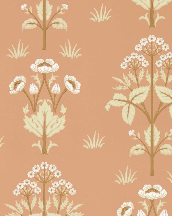 Meadow Sweet Blush – Tapete von Morris & Co.