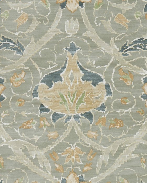 Montreal Grey/Charcoal – Tapete von Morris & Co.