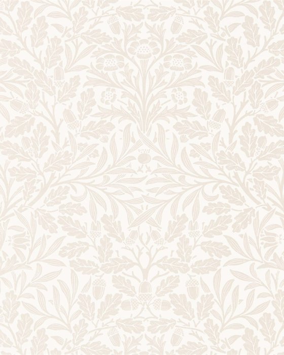 Pure Acorn Ivory/Pearl – Tapete von Morris & Co.