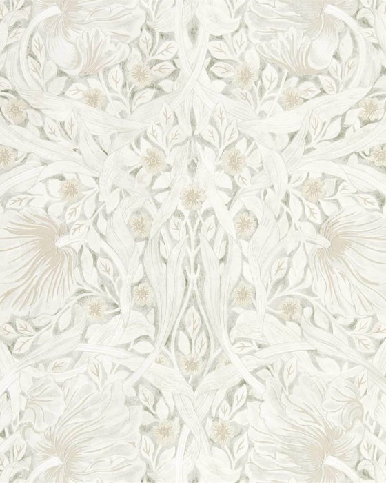 Pure Pimpernel Lightish Grey – Tapete von Morris & Co.