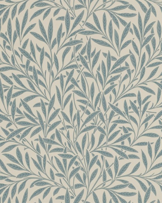 Willow Slate – Tapete von Morris & Co.