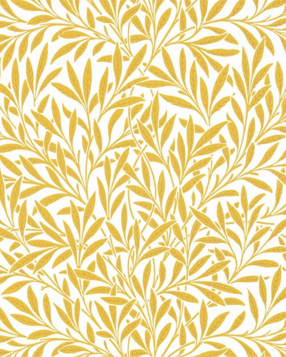 Willow Yellow – Tapete von Morris & Co.