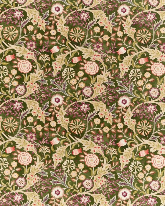 Wilhelmina Moss – Stoff von Morris & Co.