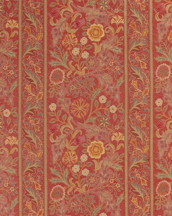 Wilhelmina Weave Rust – Stoff von Morris & Co.
