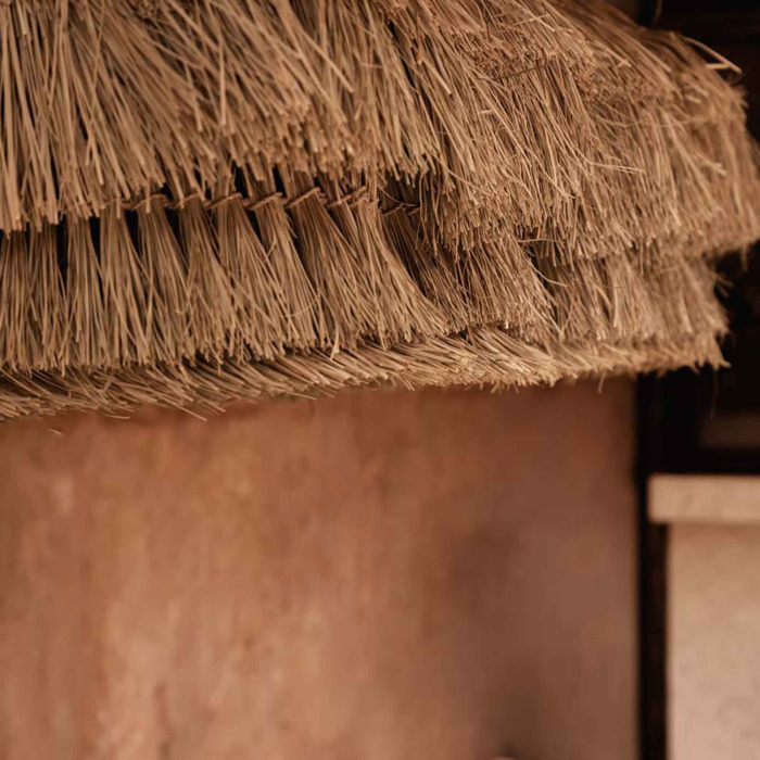 Nyang Deckenleuchte aus Seegras