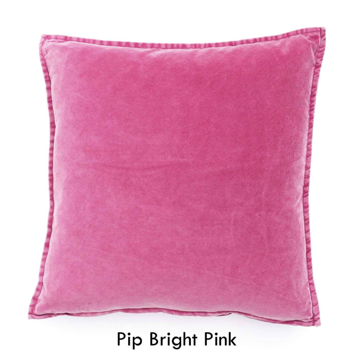 Pip Kissenhülle aus Baumwollsamt in vielen Farben