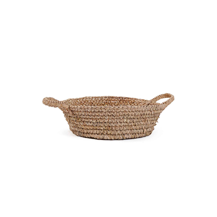 Raffia Basket — flache Körbe
