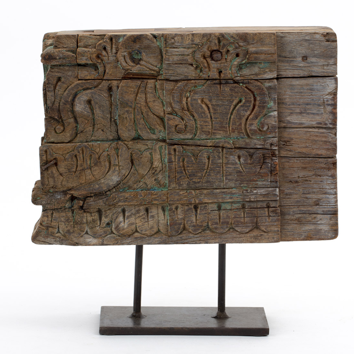Dekoration aus altem Holz von Flamant