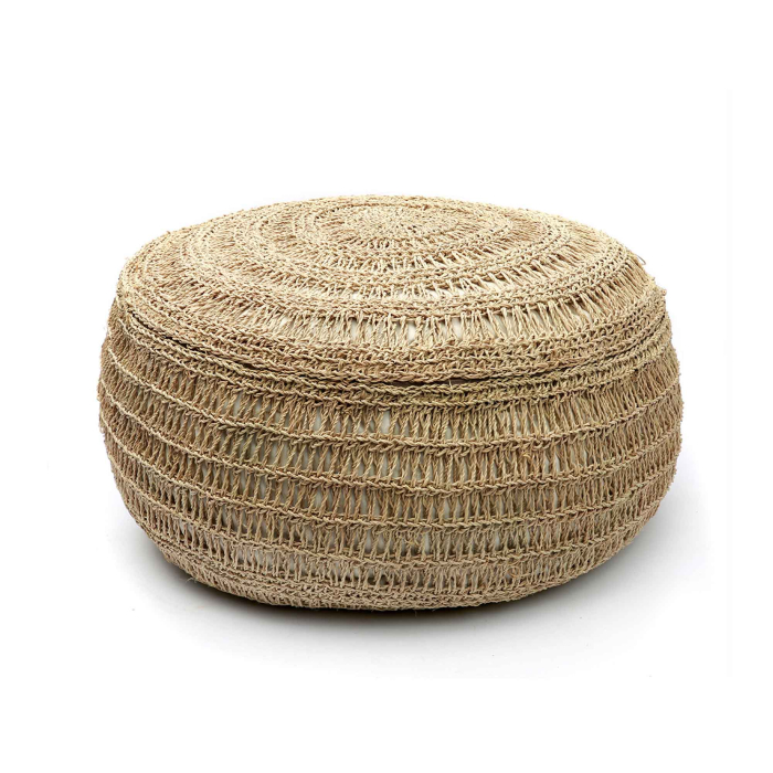 The Seagrass Pouffe - Natural