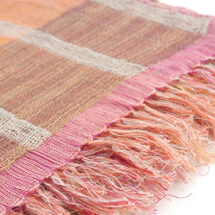 Plaid Sienna aus Leinen & Seide - 130 x 200 cm