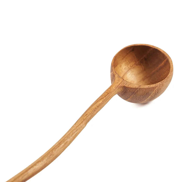 ZigZag Dosierlöffel aus der Teakwurzel