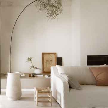 Tine K Home Leinensofa Joplin in Offwhite, minimalistisches Skandi-Design mit natürlicher Leinenhusse